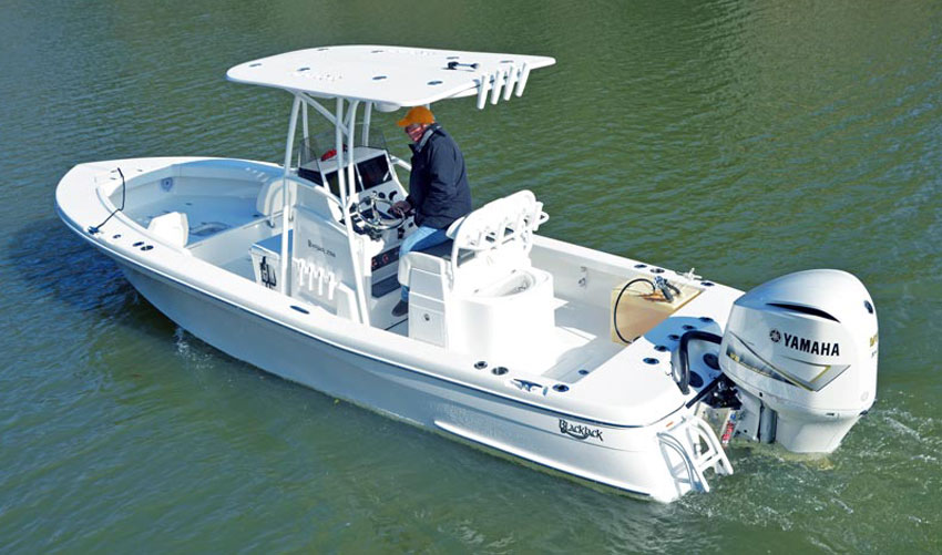 BlackJack 256 Coastal Exhibited at Biloxi Boat Show