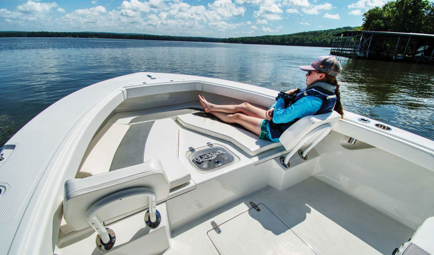 Summer Fun in a BlackJack Boat