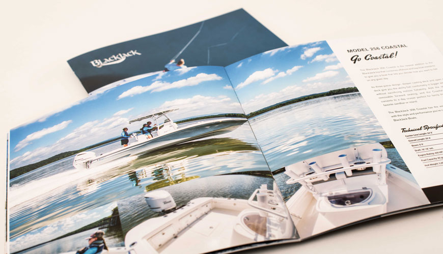 New BlackJack Boats Brochure Features 256 Coastal