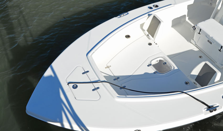 BlackJack Boats 256 Coastal at Raleigh Convention Boat Show